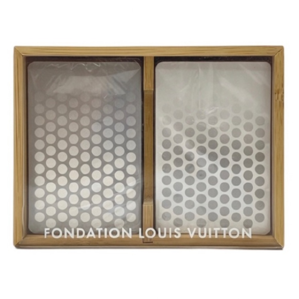 LOUIS VUITTON Deck of Playing Cards 2-Sets of LV Playing Card NEW IN BOX Auth